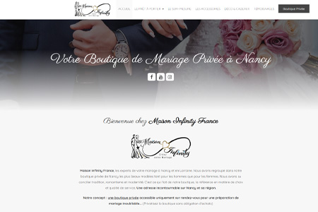 choisir sa robe en meurthe et moselle Maison Infinity photographe nancy